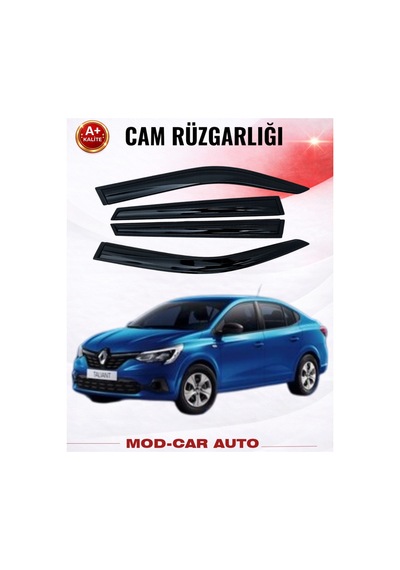 Renault Symbol 2007-2012 Araca Özel Premium Cam Rüzgarlığı A+ Pianoblack