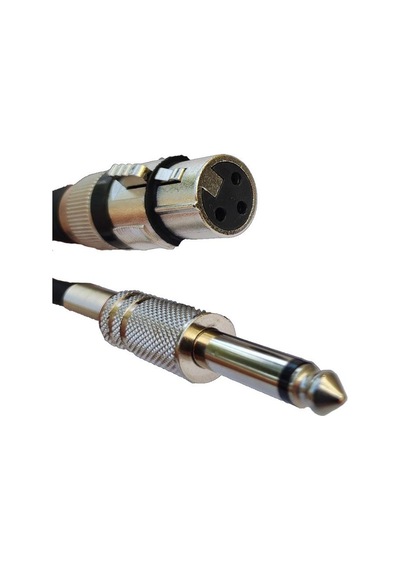 Roof R-101 Kablolu Dinamik El Mikrofonu - 6.3 Mm Jaklı
