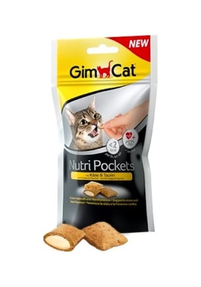 Gimcat Nutri Pockets Peynirli Kedi Ödül Maması 4 x 60 G