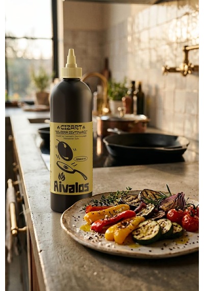 Cızart - Sızart Zeytinyağı Mutfak İkilisi 1250 Ml 750 Ml Riviera + 500 Ml Sızma Kolay Kullanım