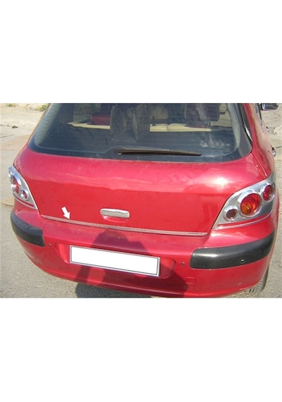 Peugeot 307 Krom Bagaj Alt Çıta 2001-2008 Paslanmaz Çelik