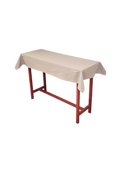 Sıra Örtüsü Pamuklu Bej Rengi 40 X 110 Cm Ölçülerindeki Sıralar İçin