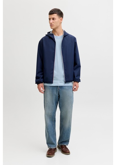 Jack & Jones Jjbrandon Bisiklet Yaka Kısa Kollu Erkek T-shirt Mavi