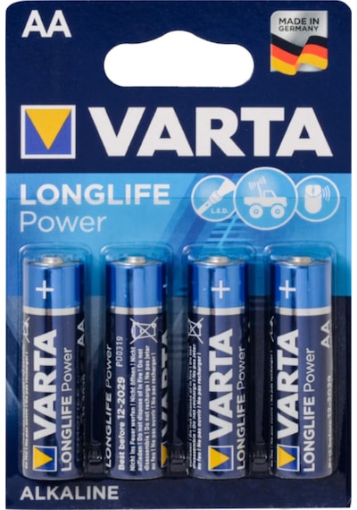 Varta Longlife Power 4906 AA Kalem Pil 4'lü