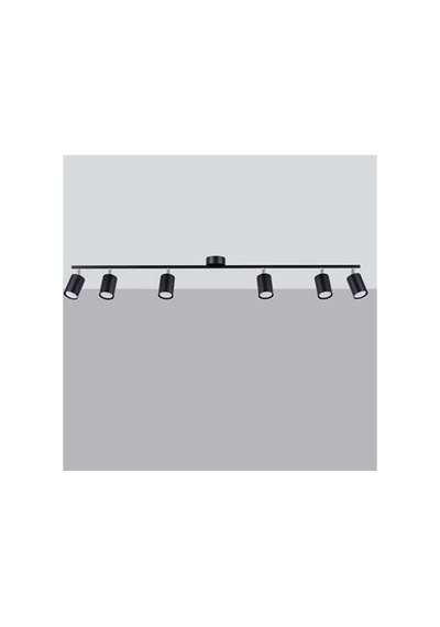 Gu10 150cm Altılı 6 Lı Hareketli Başlık Led Tavan Spot Tasarruflu Altın