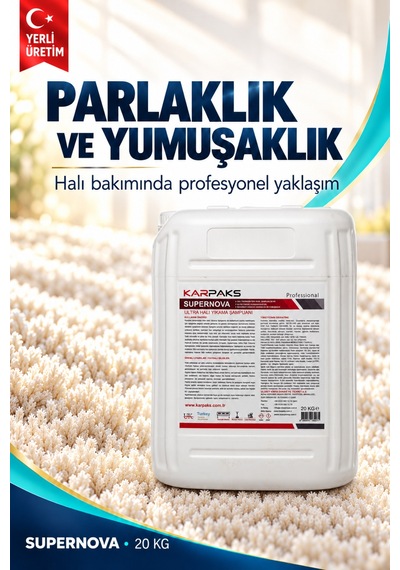 Supernova Halı Yıkama Şampuanı 20kg Tekli