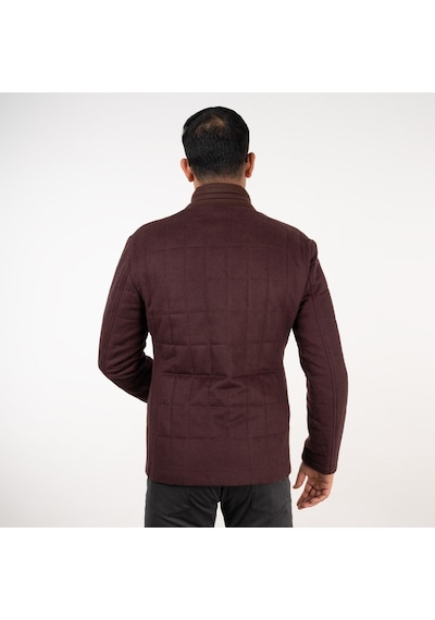 Notra Regular Fit Düğmeli Kaşe Kaban