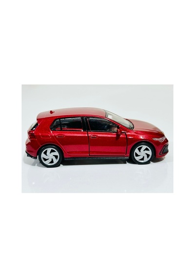 Golf 8 Yeni Kasa 2024 Diecast Metal Model Kırmızı Renk 1:36 Kırmızı