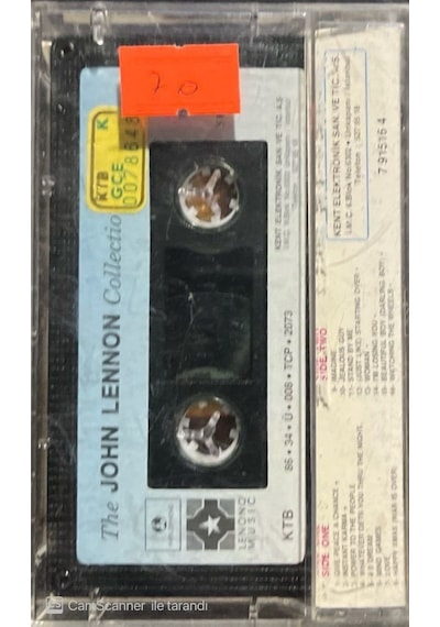 Plak Değildir Kaset Tir The John Lennon Collection Kaset