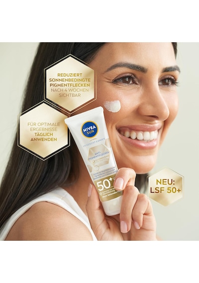 Nivea Sun Luminous630 Leke Karşıtı Güneş Koruyucu Yüz Kremi 40 Ml, Spf50, Hyalüronik Asit, E Vitamini, Uva/uvb Sku: Smg8690010408150 Açık Bej Nivea Sun Luminous630 Leke Karşıtı Güneş Koruyucu Yüz Kremi 40 Ml, Spf50, Hyalüronik Asit, E Vitamini, Uva/uvb Sku: Smg8690010408150 Açık Bej