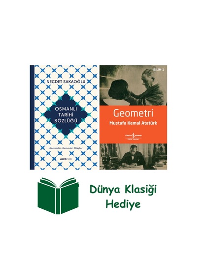 Osmanlı Tarihi Sözlüğü Ciltli + Geometri + Dünya Klasiği Hediye