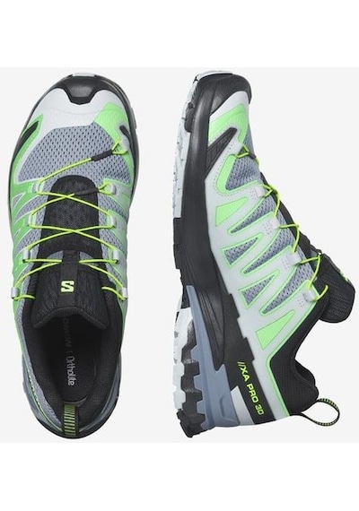 Salomon 472719 Xa Pro 3d V9 Flint Stone/green Gecko/black Erkek Outdoor Ayakkabı 001