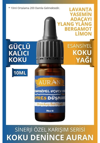 AURANDüşmanı Sinerji Karışım Esansiyel Uçucu Yağ Buhurdanl
