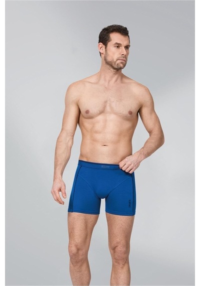 6'lı Paket Modal Erkek Boxer Siyah Beyaz KARIŞIK RENK