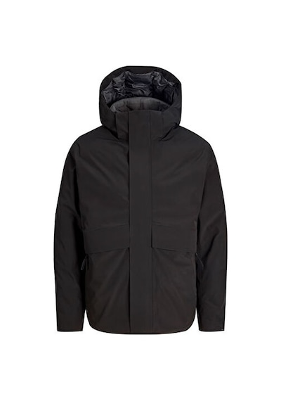 Jack & Jones Jprblamoon Jacket Aw26 Erkek Outdoor Montu 12301654-black Siyah