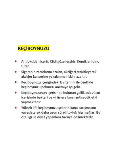 Tuğba Kuruyemiş Keçiboynuzu 200 Gr