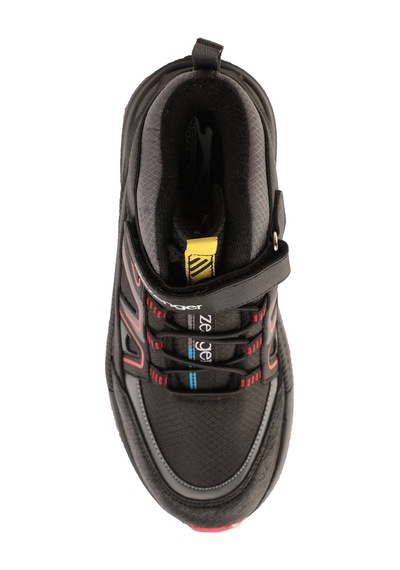 Slazenger KEPHAS IN Çocuk Cırt Cırtlı Siyah / Kırmızı Bot