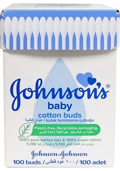 Johnsons Baby Kulak Temizleme Çubuğu 100'lü