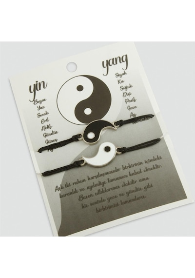 Yin - 558 - Yang Şanslı - Muratech - Bileklik Lacivert