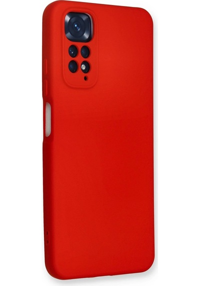 Uryport Xiaomi Redmi Note 11 Kılıf Nano İçi Kadife Silikon - Kırmızı