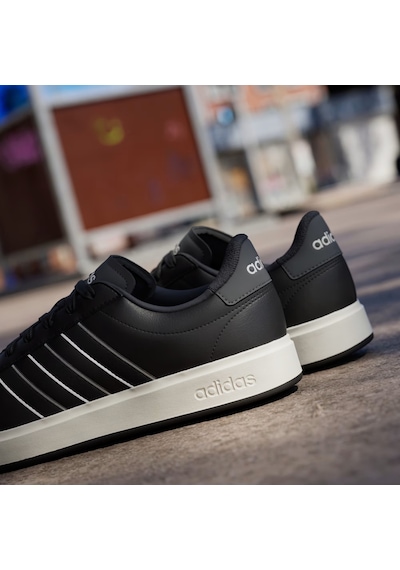 Adidas Grand Court 2.0 Erkek Spor Ayakkabı Js1739 Siyah