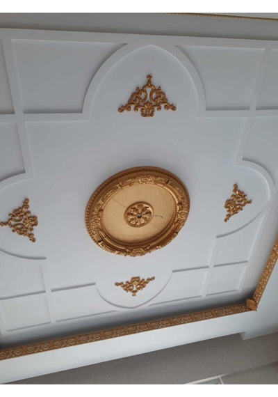 Decogold 90 Cm Oval Altın Saray Tavan