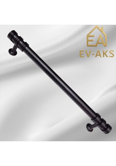 Reis Kulp Nesli Model Alüminyum Metal Dolap Çekmece Kulpu Mat Siyah - Mat Siyah