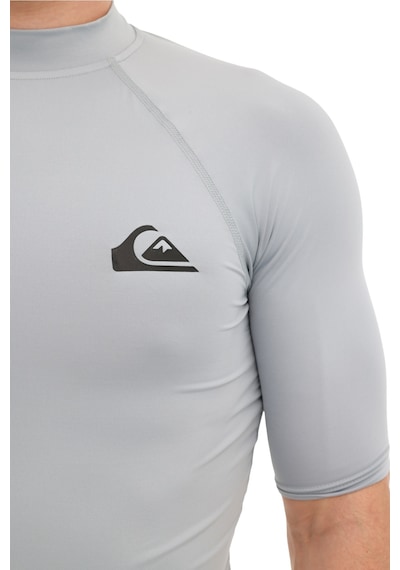 Quiksilver Everyday Upf50 Ss Antrasit Erkek Surf Kısa Kol T-shirt Gri