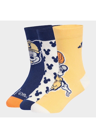 Adidas Disney Mickey Mouse Çocuk 3'lü Çorap Ka9879 Çok Renkli