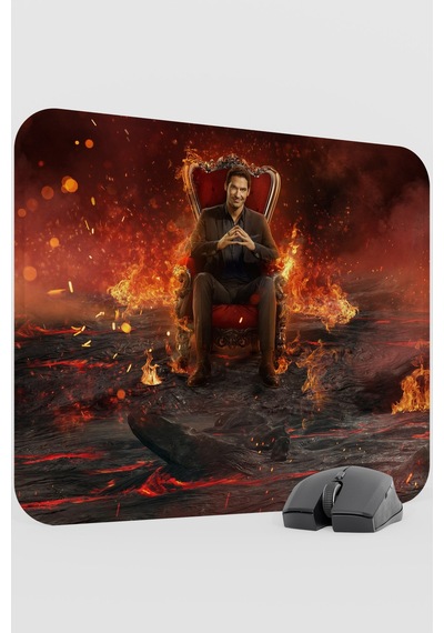 Lucifer V1 48x40 Xl Gaming Kauçuk Kaymaz Taban Mouse Pad Fare Altlığı