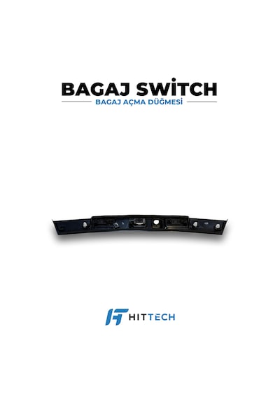 Land Rover ve Jaguar Uyumlu Çıtalı LED Bagaj Açma Düğmesi Butonu Switch OEM LR020189