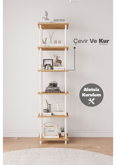 Çevir Kur 45 Cm Atlantik Çam Kitaplık Bd 45 177 29 Cm Atlantik Çam