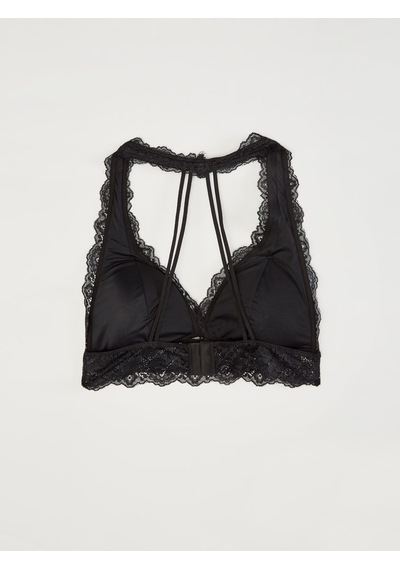 Deep Secret Full Dantel Sırt Detaylı Kaplı Bralet 001