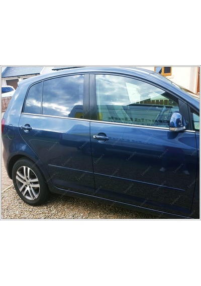 Vw Golf Plus Krom Cam Çıtası 4 Prç P.Çelik 2004-2013 Arası
