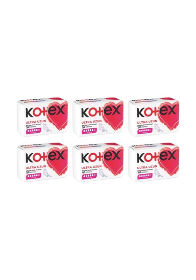 Kotex Ultra Uzun 7 Li Ped X 6 Adet Yeni Ambalaj