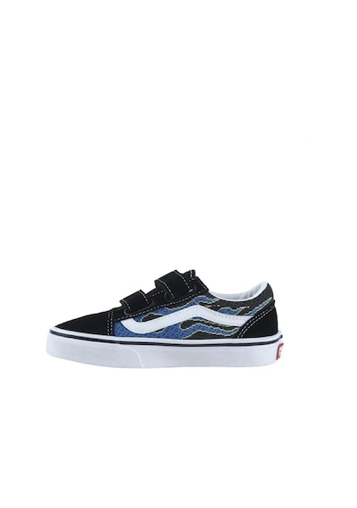 Vans Old Skool V Siyah Mavi Erkek Çocuk Spor Ayakkabı Karışık