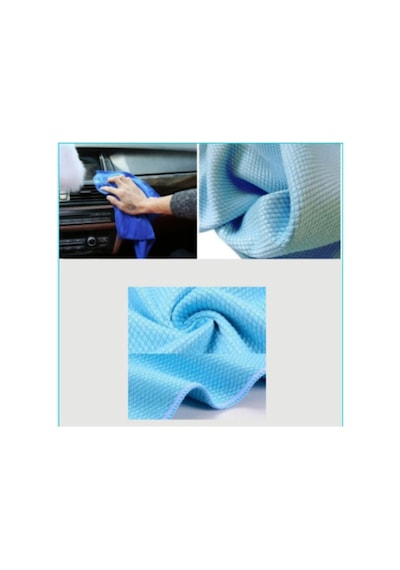 Mikro Fiber Bez Araba Cam Bezi Oto Araç Teknoloji Yıkama Kurutma Temizleme Silme Bezi 50x40 0