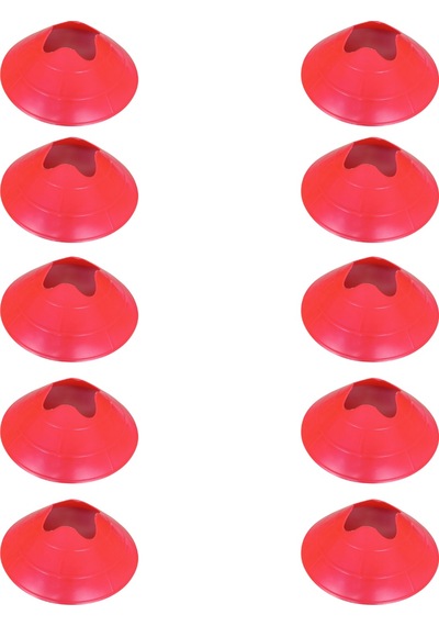 Scucs Fonksiyonel Çanak Scx1087 18cm 10'lu Set Kırmızı