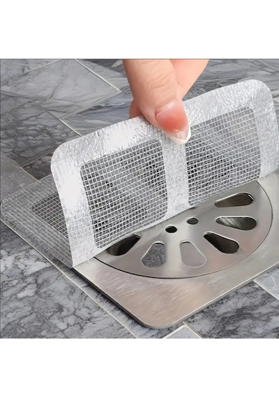 Kendinden Yapışkanlı Banyo/duş Gider Süzgeci 5 Adet Metal Diğer
