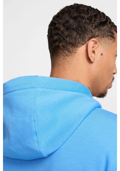 Nike Sportswear Hoodie Fleece Unisex Blue Şardonlu Kapüşonlu Sweatshirt Mavi Mavi