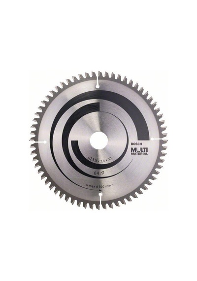 Multimaterial 235x2,4x30/25 Mm 64 Diş Testere