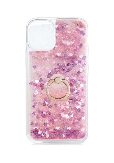Mobilteam Apple Uyumlu iPhone 12 Mini Milce Kılıf pembe Pembe