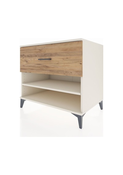 Kronos Şifonyer Tek Raflı Tek Çekmeceli 88x59x80 Aytaşı-çam Aytaşı
