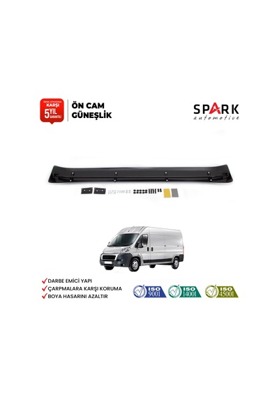 Fiat Ducato 2006-2014 Yıl Aralığı Uyumlu Ön Cam Güneşliği