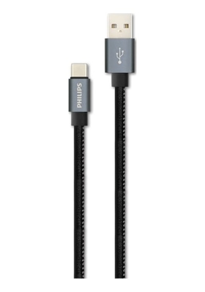 Philips Uyumlu Dlc2528B Usb C - Deri Şarj & Data Kablosu