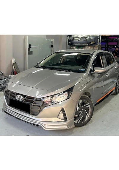 Hyundai İ20 Ön Ek Karlık Plastik Mat Siyah 2019 Ve Üzeri