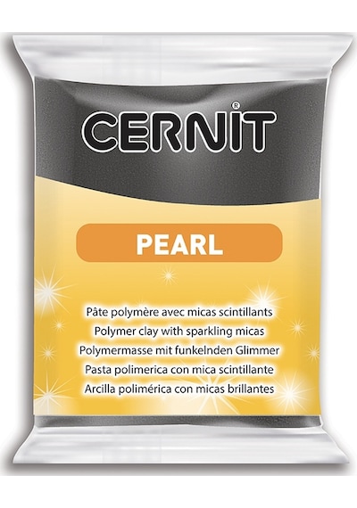 Cernit Pearl Polimer Kil 100 Black