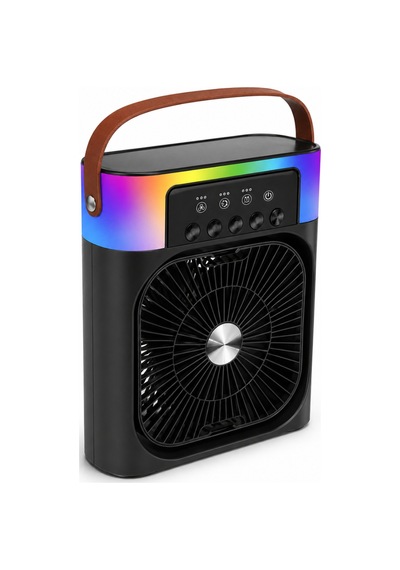Taşınabilir Mini Klima Nemlendirici Fan Rgb Led Aydınlatmalı Usb Fan