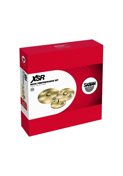 Sabian Xsr5009b Xsr Serisi Brilliant Rock Performance Zil Seti