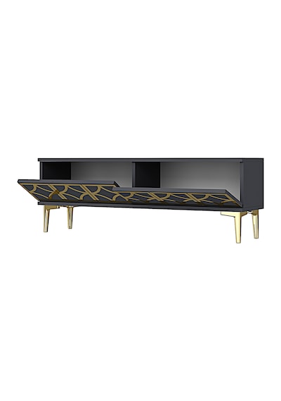 Tsa1237ag Lem Tv Sehpası Antrasit-gold 120cm Tsa1237ag Lem Tv Sehpası Antrasit-gold 120cm